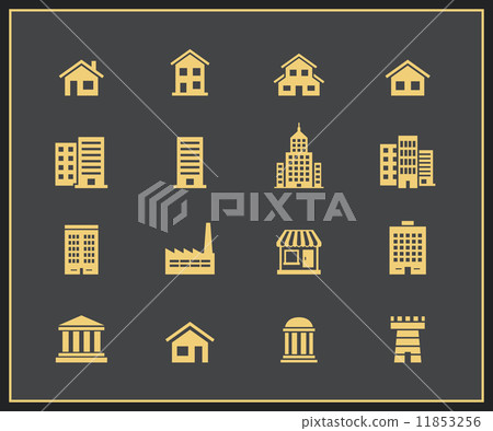 Buildings Icons 11853256