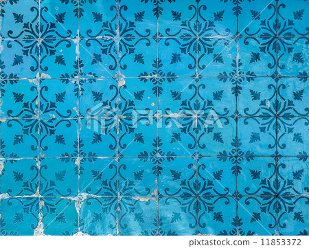 Vintage azulejos, traditional Portuguese tiles 11853372