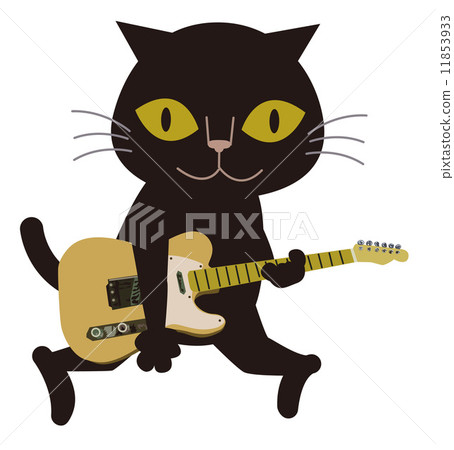 telecastercat_03 - Stock Illustration [11853933] - PIXTA