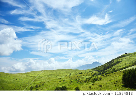 Prairie and clouds 11854818