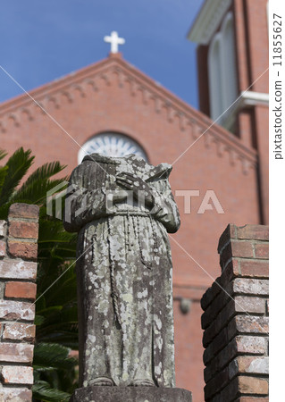 Urakami Cathedral and Neckless Statue of Malia Urakami Cathedral and Neckless Statue of Malia 11855627