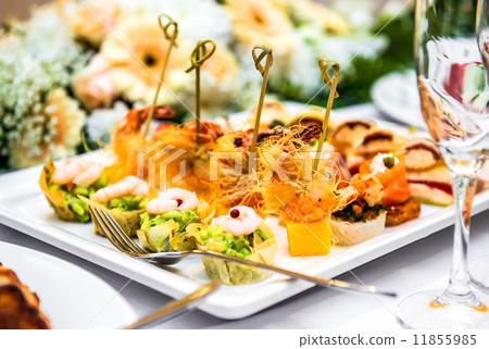 Delicious appetizer close-up 11855985