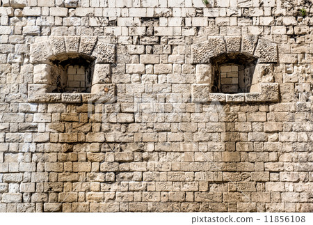 Arrowslit. Citadel. Budapest, Hungary 11856108