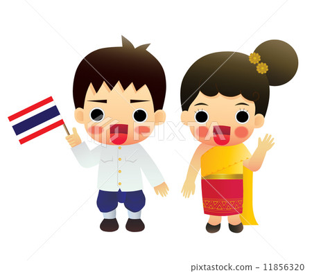 thailand national costume clipart png