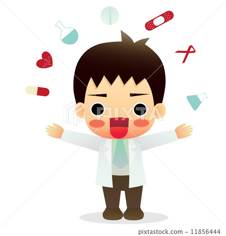 cute little male doctor 11856444