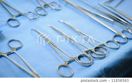 Surgical scissors close-up Surgical scissors close-up 11856563