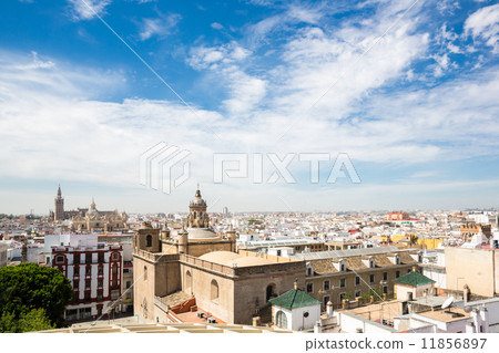 Seville cityscape Spain Seville cityscape Spain 11856897