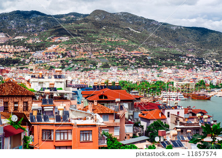 Alanya cityscape. Turkish resort 11857574