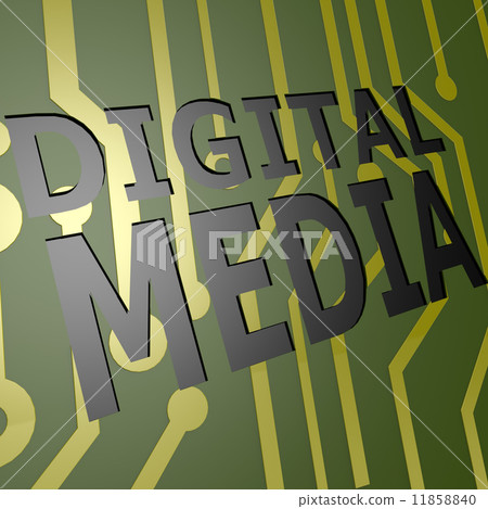 PCB Board with digital media 11858840