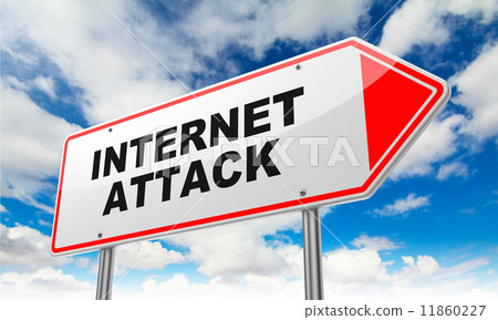 Internet Attack on Red Road Sign. 11860227