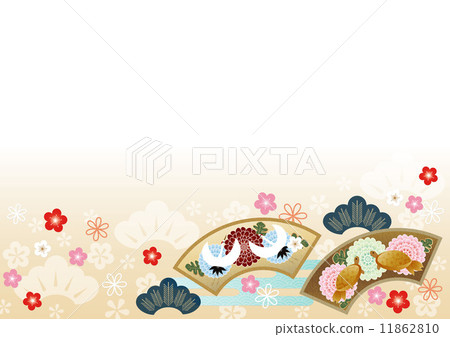 Background material (Horizontal) - Japanese, Tsurugaku fan 11862810