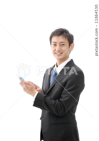 Smartphone · businessman 11864530