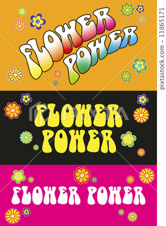 Flower Power Lettering 11865171