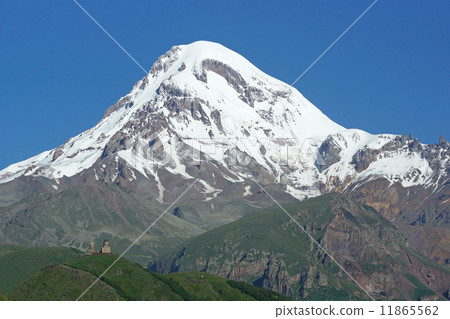 Mount Kazbek, Georgia, Europe 11865562