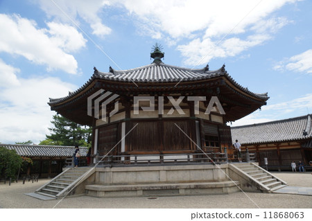horyu-ji, yumedono, nara
