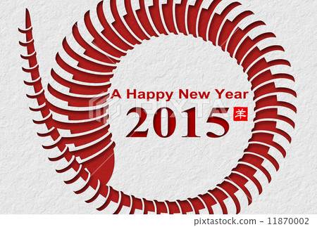 New year's card 2015 New year's card 2015 11870002