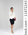 Asian Lady Talking On Phone 11872243