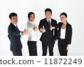 Asian Colleagues Thumbs Up 11872249