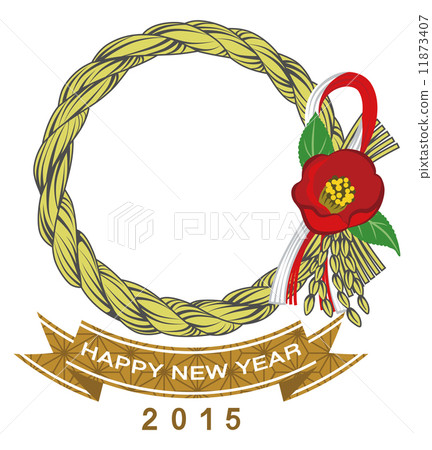 New Year's decoration materials Tsubaki New Year's decoration materials Tsubaki 11873407