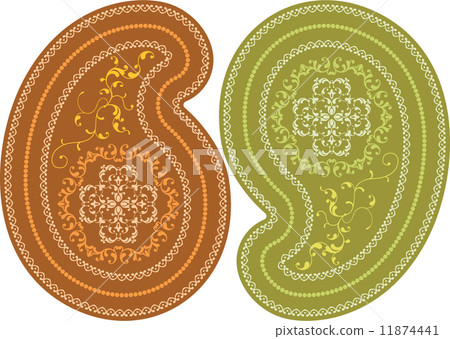 Paisley Design (Can Be Used For Textile, Batik Print) 11874441