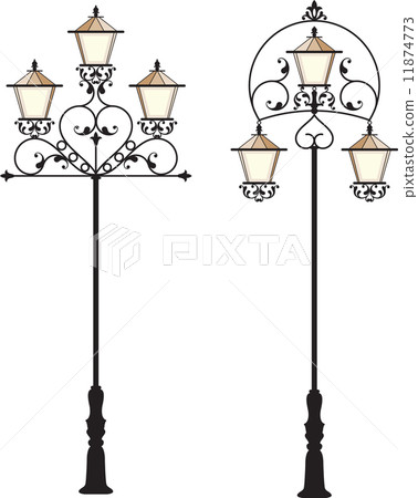Wrought Iron Street Lamp Post Wrought Iron Street Lamp Post 11874773