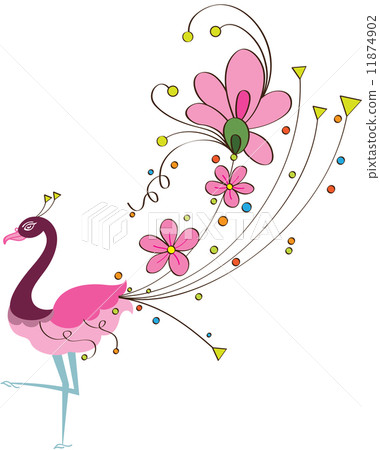 Peacock Artistic Hand Drawn 11874902