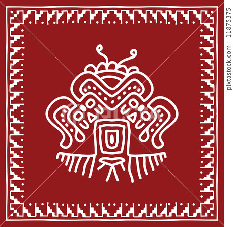 Folk, Tribal Design, Motif, Wall Painting 11875375