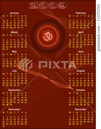 Calendar 2009 11875703