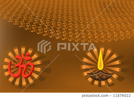 Aum (Om) The Holy Motif 11876022