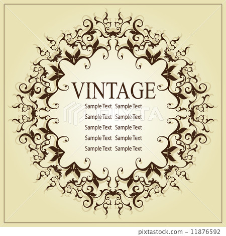 Flourish Ornamental Design 11876592