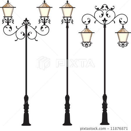 Wrought Iron Street Lamp Post Wrought Iron Street Lamp Post 11876871