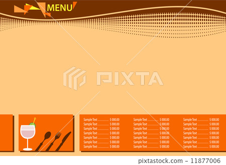 Menu Card Design Template 11877006