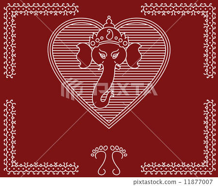 Folk Design Ganesha 11877007