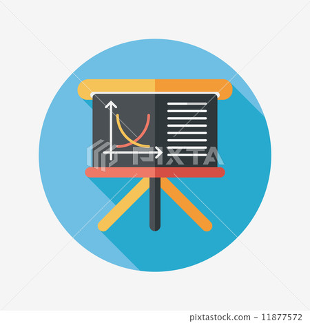Board flat icon with long shadow,eps10 Board flat icon with long shadow,eps10 11877572