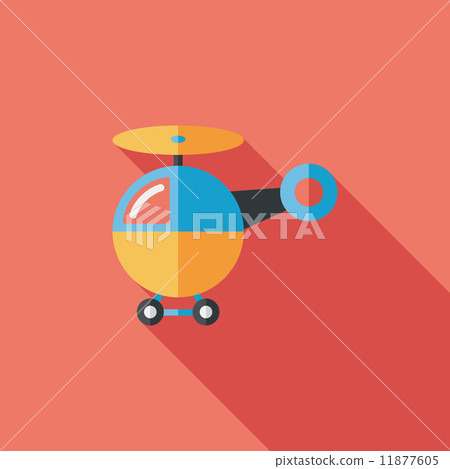 helicopter flat icon with long shadow,eps10 helicopter flat icon with long shadow,eps10 11877605