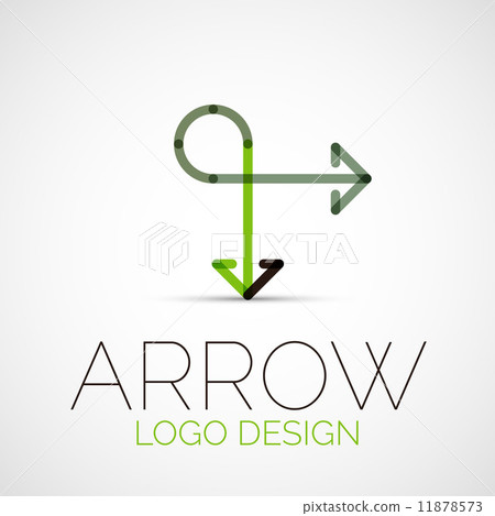 Vector arrow company logo 11878573