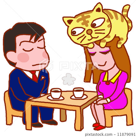 我戴著一隻貓。 11879091