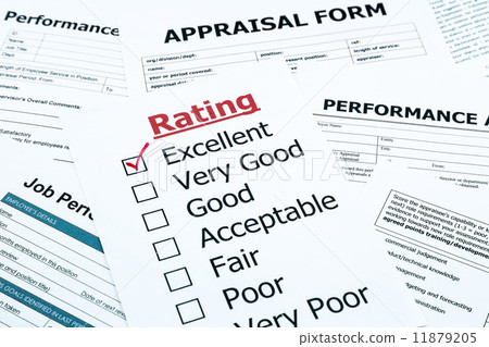 red excellent check mark on rating form red excellent check mark on rating form 11879205