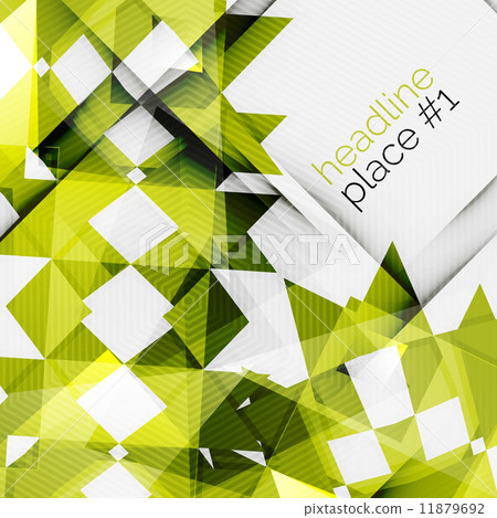 Business futuristic triangle composition 11879692