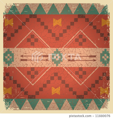 Native ethnic ornament of american indian Native ethnic ornament of american indian 11880076