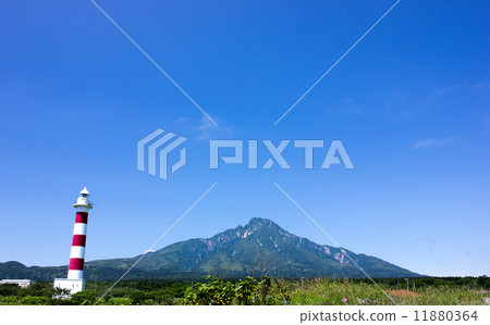 Rishiri Island, Ishizaki Lighthouse and Rishiriyama 11880364