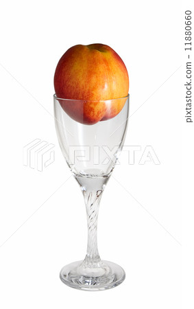 peach in glass peach in glass 11880660