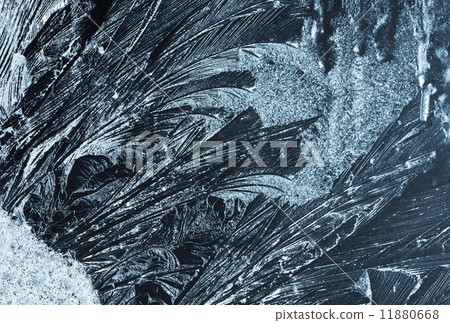 Macro hoarfrost natural ornament Macro hoarfrost natural ornament 11880668