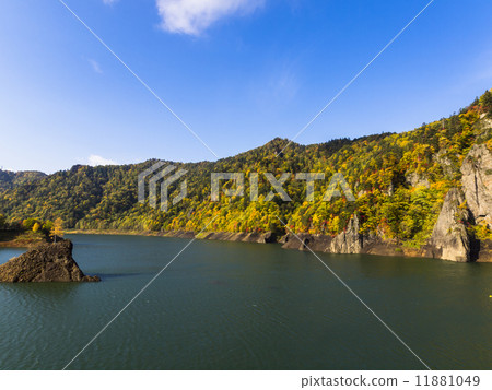 豐平峽谷的倒塌(湖泊/側身) 豐平峽谷的倒塌(湖泊/側身) 11881049