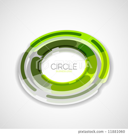 Futuristic rings, company logo, 3d design Futuristic rings, company logo, 3d design 11881060