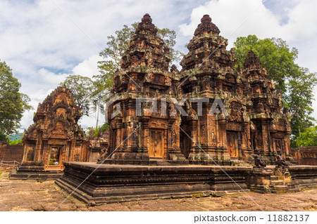 吳哥遺址組Banteay Srei 11882137