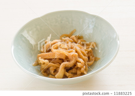 Simulated dried radish and fried tofu 11883225