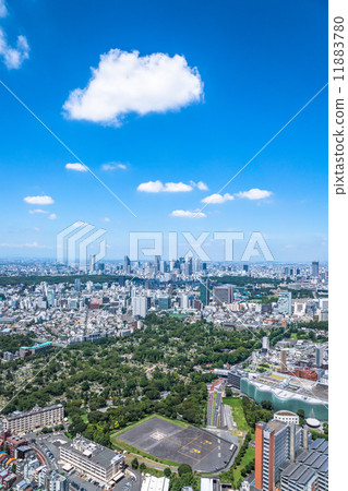 新宿次中心城市和藍天 11883780