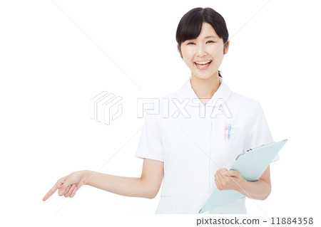Pointing nurse Pointing nurse 11884358
