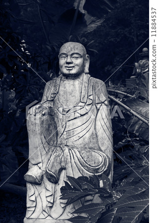 Ruined statue Ksitigarbha Bodhisattva Ruined statue Ksitigarbha Bodhisattva 11884537